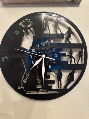 ✨ Michael Jackson vinyl style wall clock. Home Wall Decor ⏰